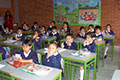 Estudiantes de una escuela pública de Colombia. Unos 3.156 estudiantes de entre 5 a 12 años participaron en el estudio.