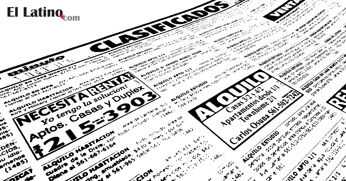 Classified, ads and promos at El Latino
