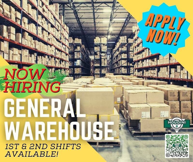 Seasonal General Warehouse in Fullerton, California