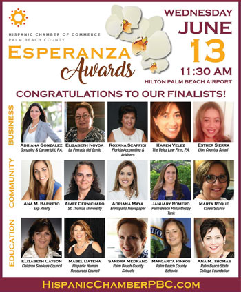 Esperanza Awards, June 13, 2018