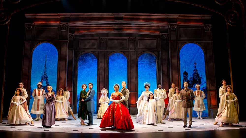 The Company of The North American Tour of ANASTASIA - Photo by Jeremy Daniel