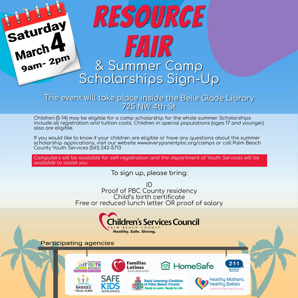 Family Resource Fair Comes to Belle Glade
